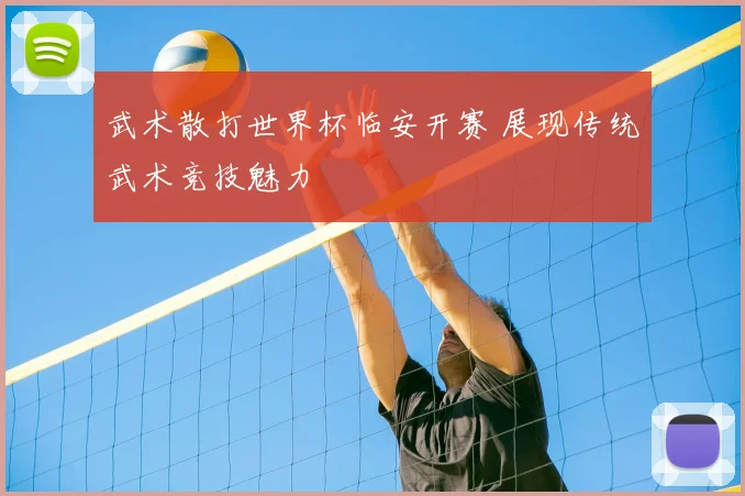 武术散打世界杯临安开赛 展现传统武术竞技魅力