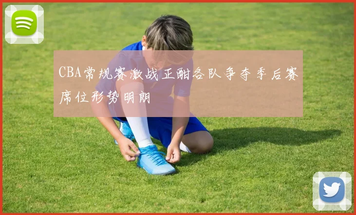 CBA常规赛激战正酣各队争夺季后赛席位形势明朗