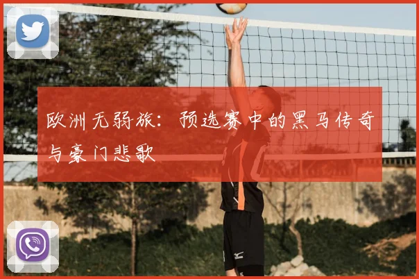 欧洲无弱旅:预选赛中的黑马传奇与豪门悲歌